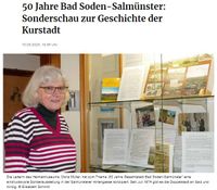 Sonderausstellung 50 Jahre Bad Soden-Salmünster
